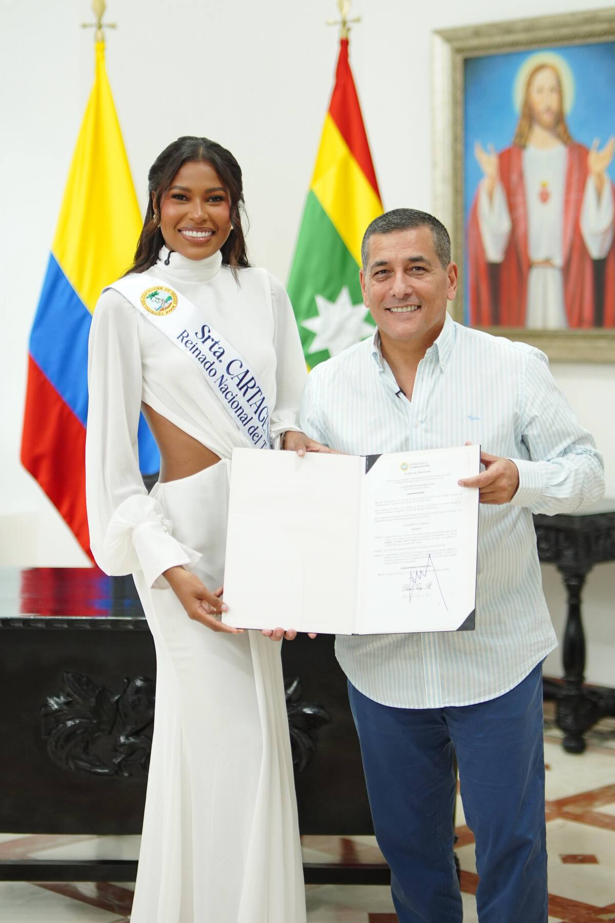 Ximena Silva, actual Reina de la Independencia. //Fotos: cortesía.