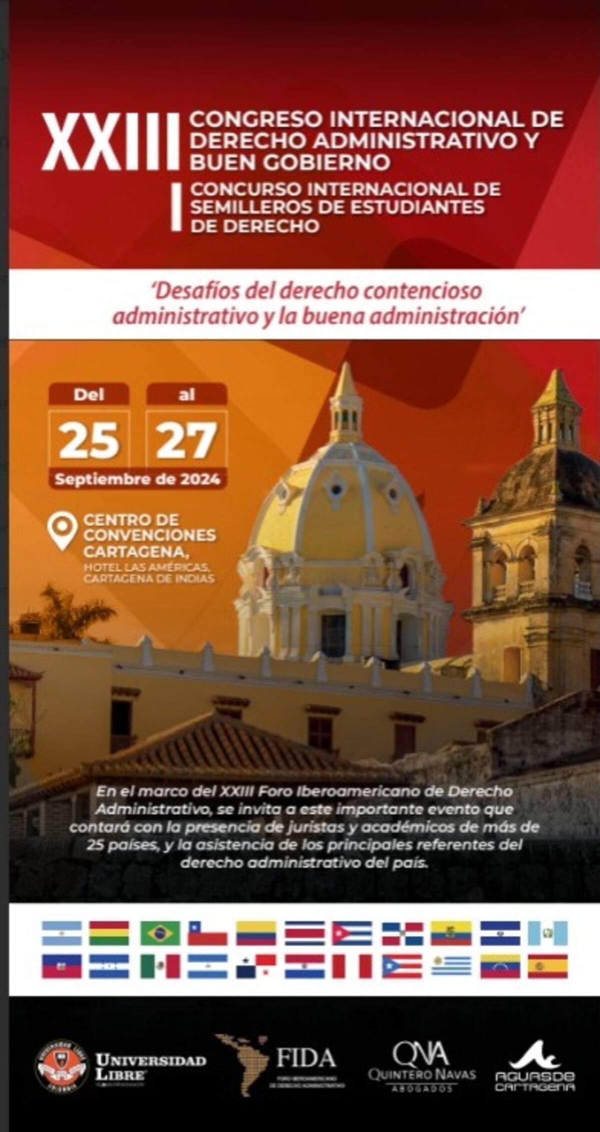 XXIII Congreso Internacional de Derecho Administrativo y Buen Gobierno.//Cortesía.