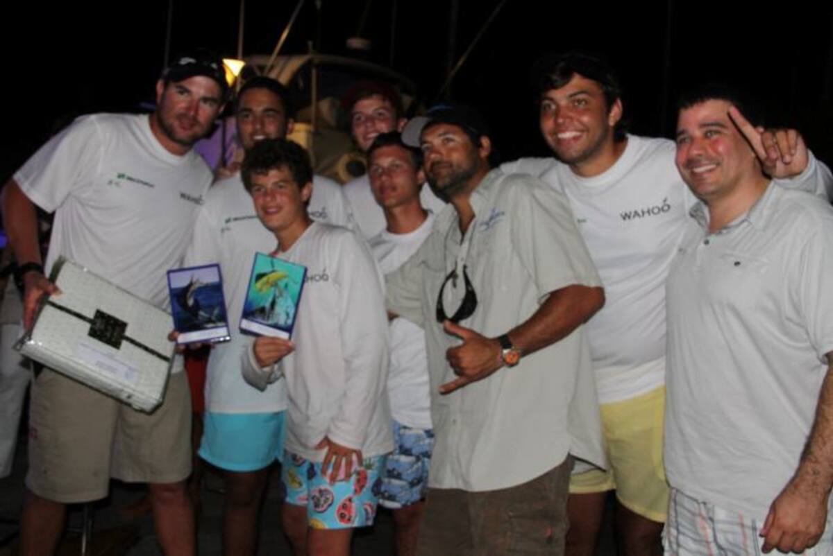 Wahoo fue segunda en mejor embarcación y primera en pez vela.