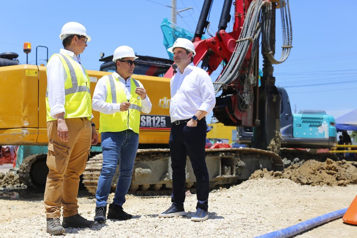 Inició el pilotaje para construir el puente del Intercambiador de La Carolina: ¿cuándo estaría listo?