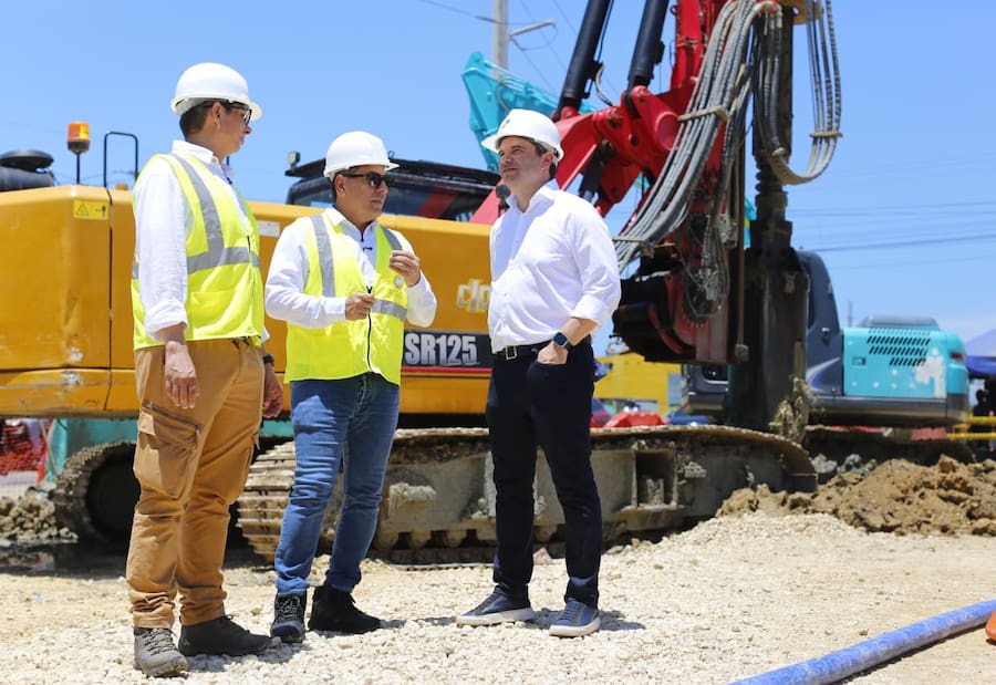 Inició el pilotaje para construir el puente del Intercambiador de La Carolina: ¿cuándo estaría listo?