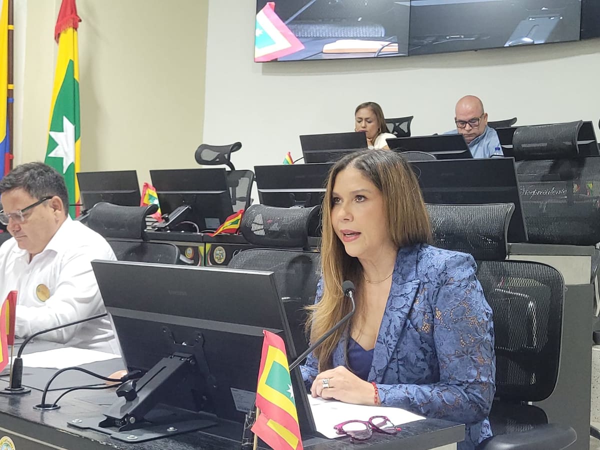 Yadira Morales Roncallo fue elegida como contralora distrital de Cartagena con 14 votos a favor, frente a dos votos en blanco, dos concejales ausentes y uno impedido. // Foto: Funcicar