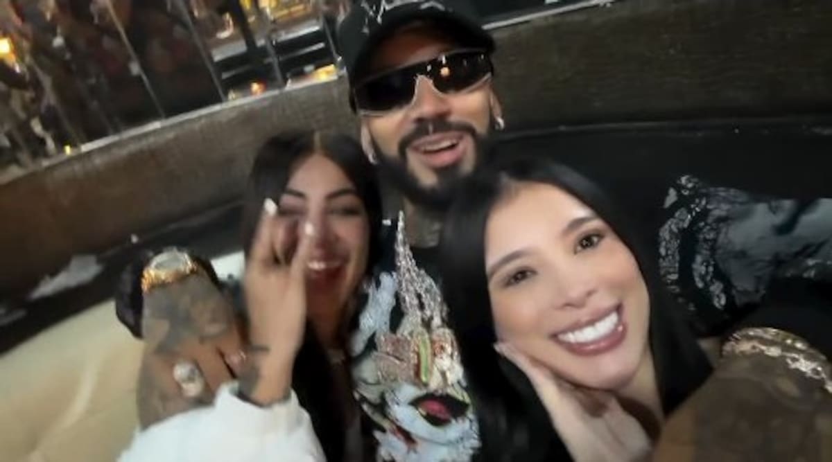 La cantante dominicana compartió imágenes en las que aparece junto al padre de su hija y Fabiana Buitrago, con quien el artista ha sido relacionado sentimentalmente.//Foto tomada de IG: @yailinlamasviral