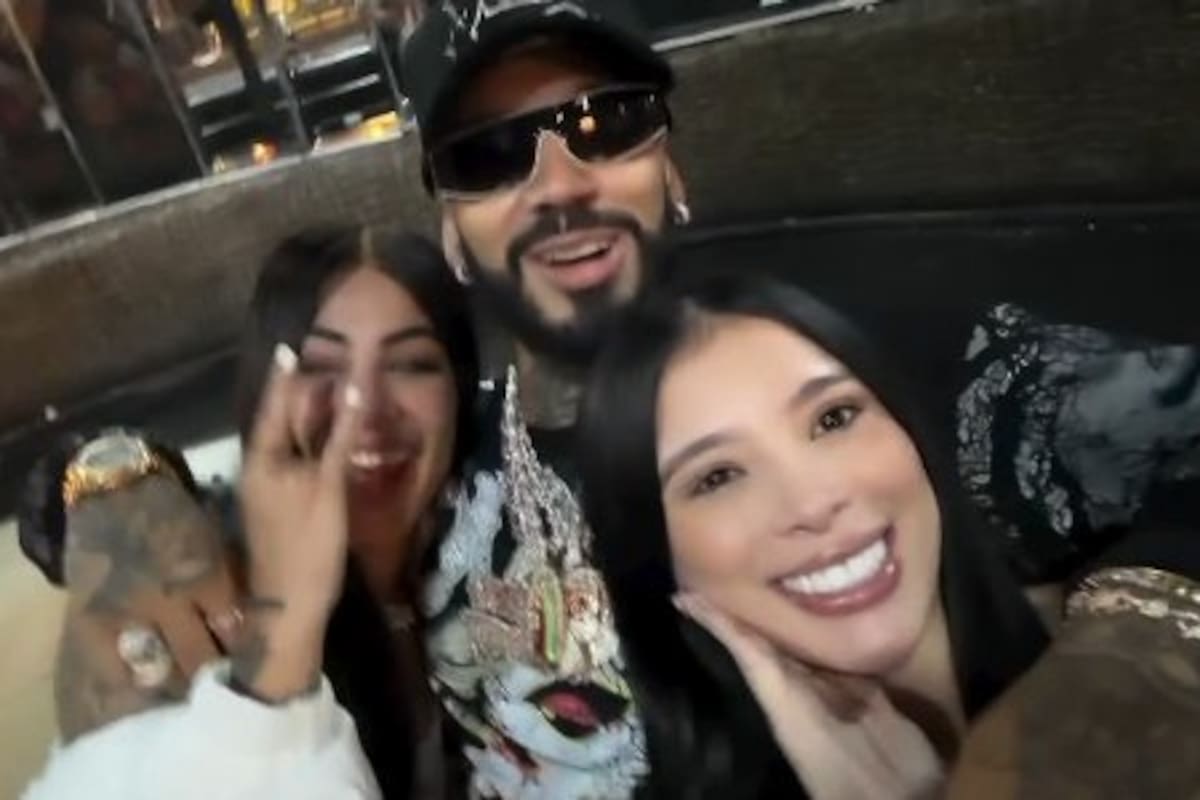 Yailin La Más Viral reaparece con Anuel AA y su actual pareja en una noche de fiesta