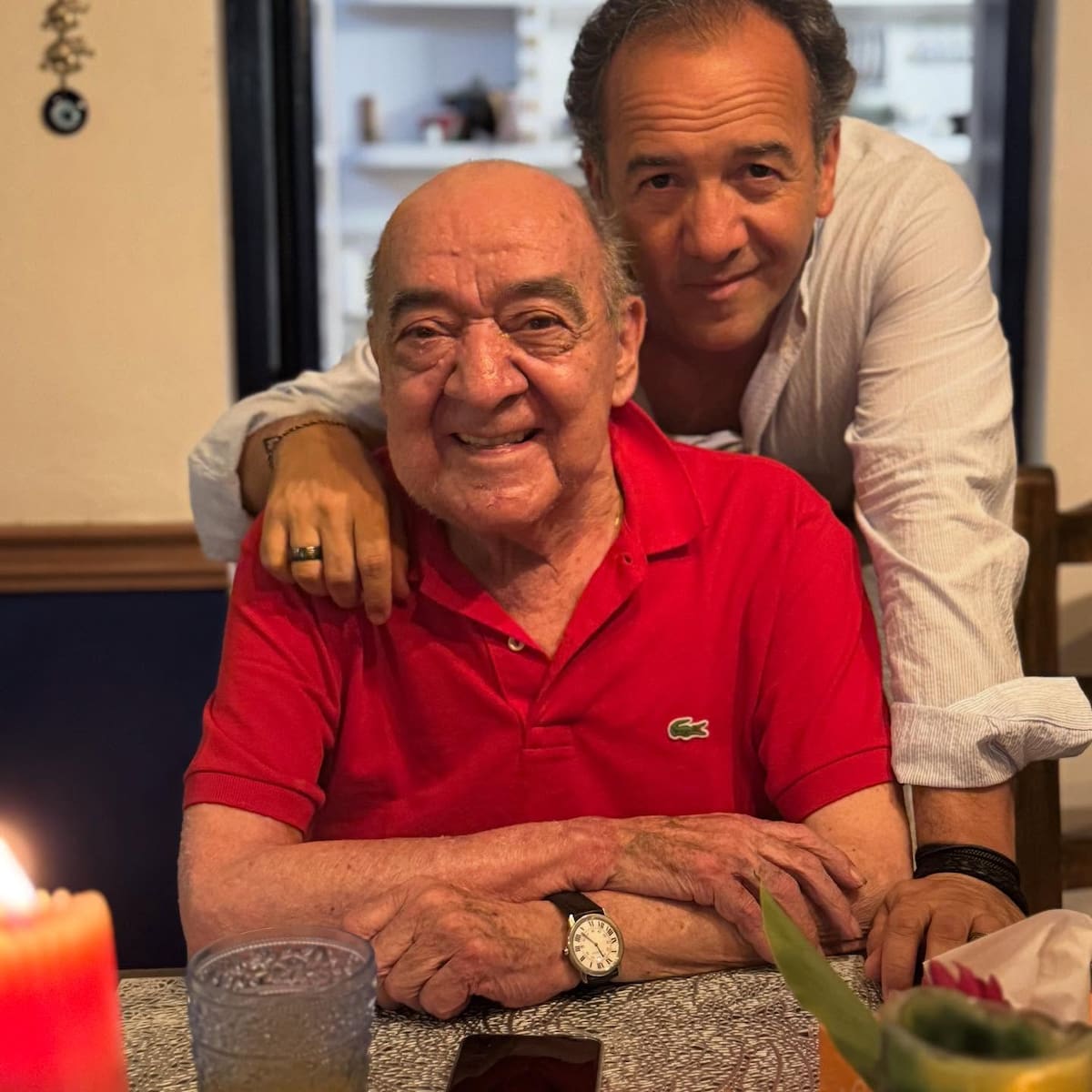 Yamid Amat Serna confirmó la evolución favorable de su padre, tras un falso reporte sobre su fallecimiento.//Foto tomada de IG: @yamidamat