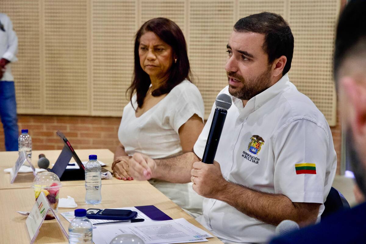 Yamil Arana, gobernador de Bolívar. // Cortesía