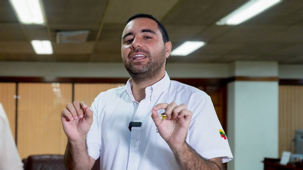 Yamil Arana presenta AgroBolívar para convertir campesinos en empresarios del campo..// Foto: Diego Fierro- El Universal