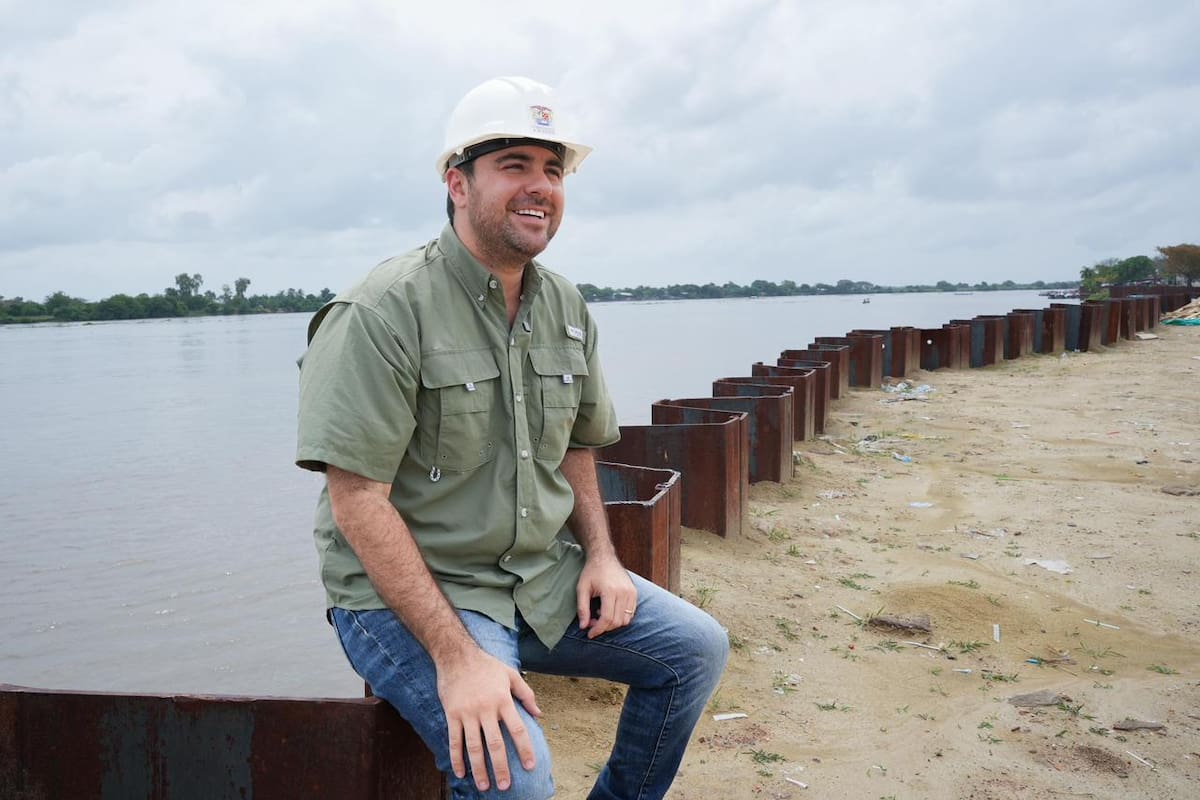 Yamil Arana, el gobernador del Caribe con mayor favorabilidad: marca 71 %