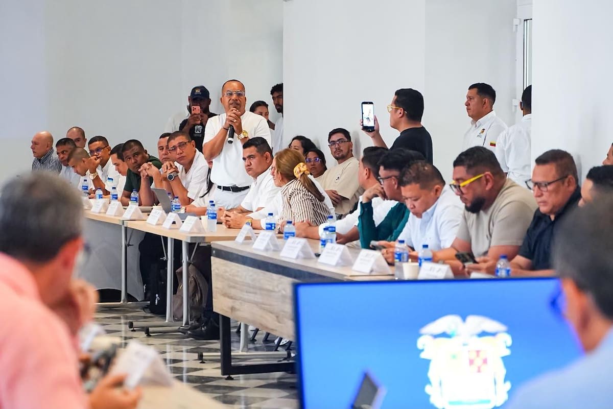 Yamil Arana alerta por posible colapso energético en Bolívar. // Foto: cortesía de la Gobernación de Bolívar.