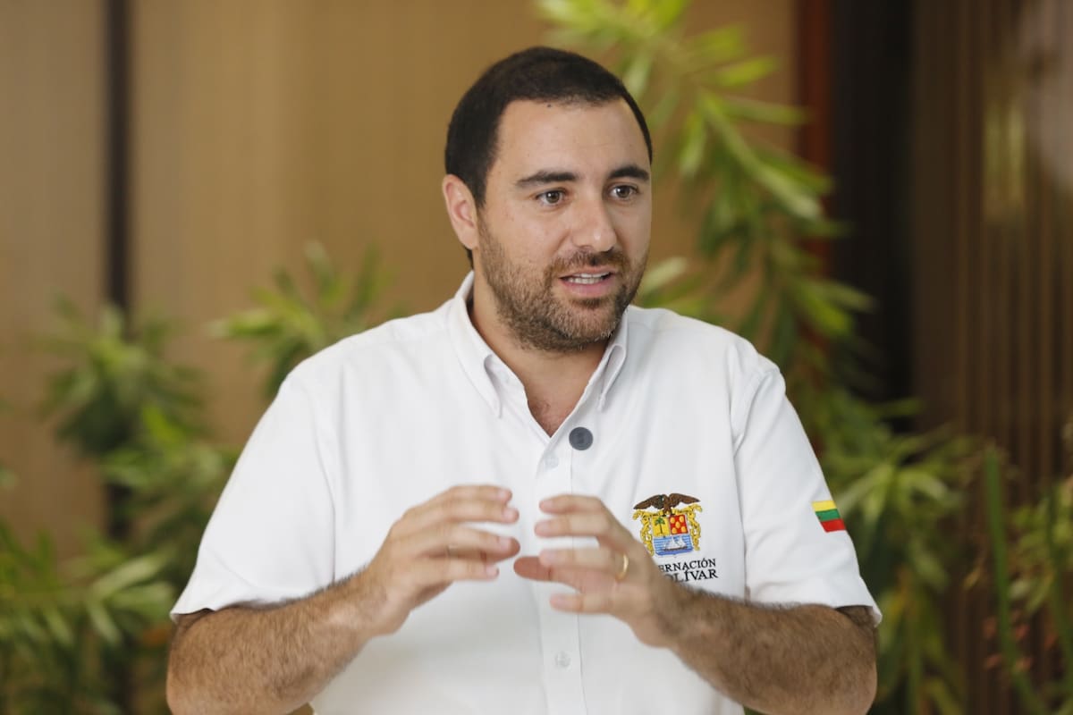 Yamil Arana, gobernador de Bolívar. // Foto: Luis Eduardo Herrán Álvarez - El Universal