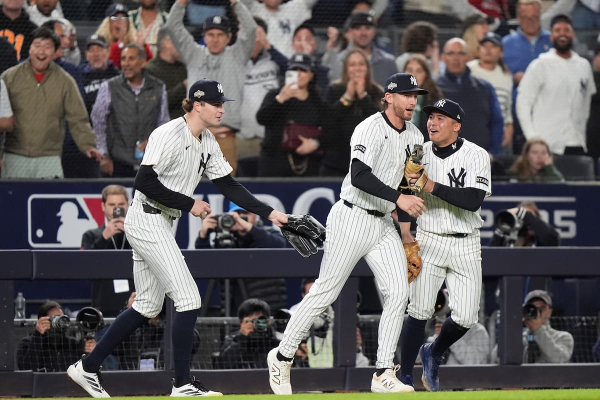 Los Yankees avanzaron de ronda en la postemporada de las Grandes Ligas. //Foto, AP: Frank Franklin II