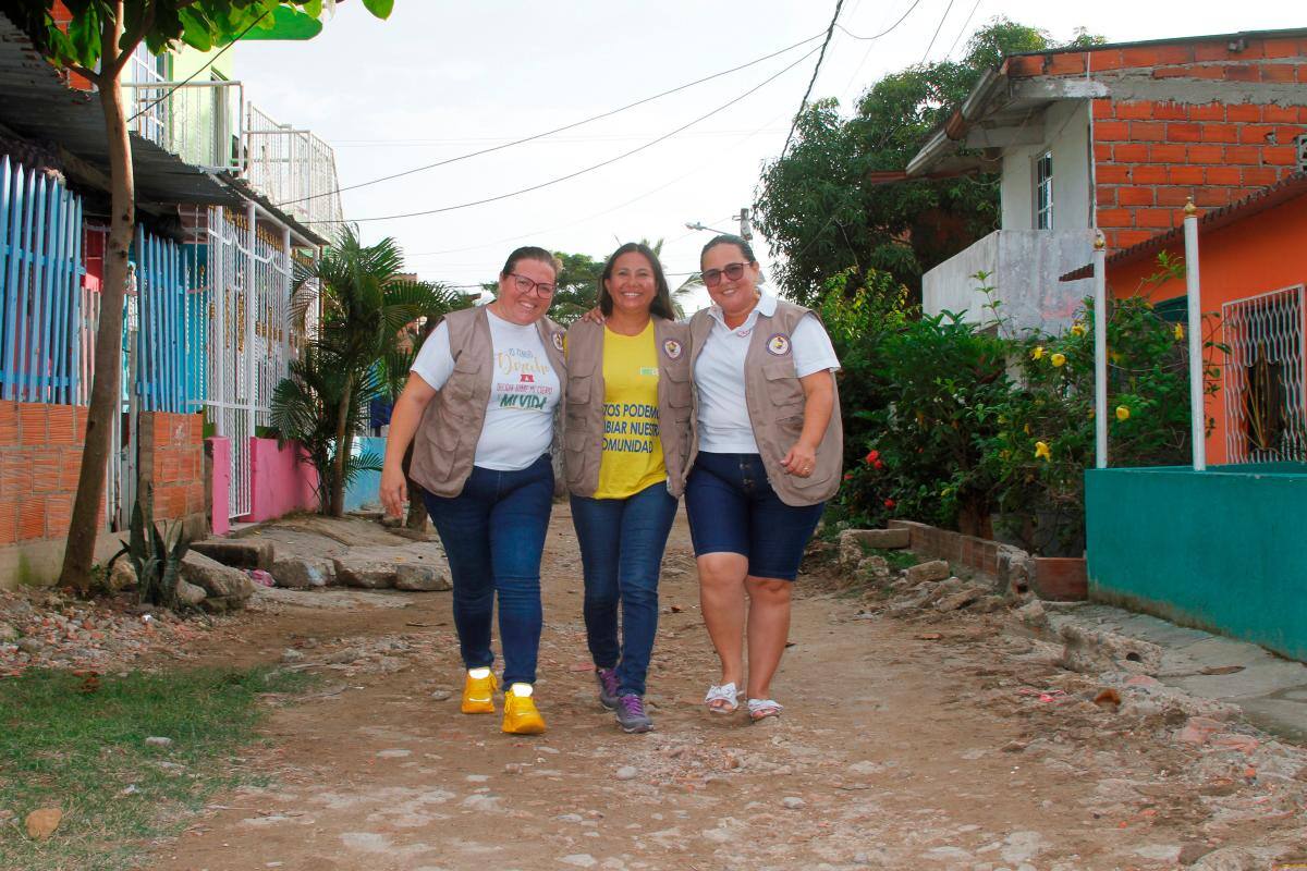 Las lideresas venezolanas que luchan contra la violencia en Cartagena