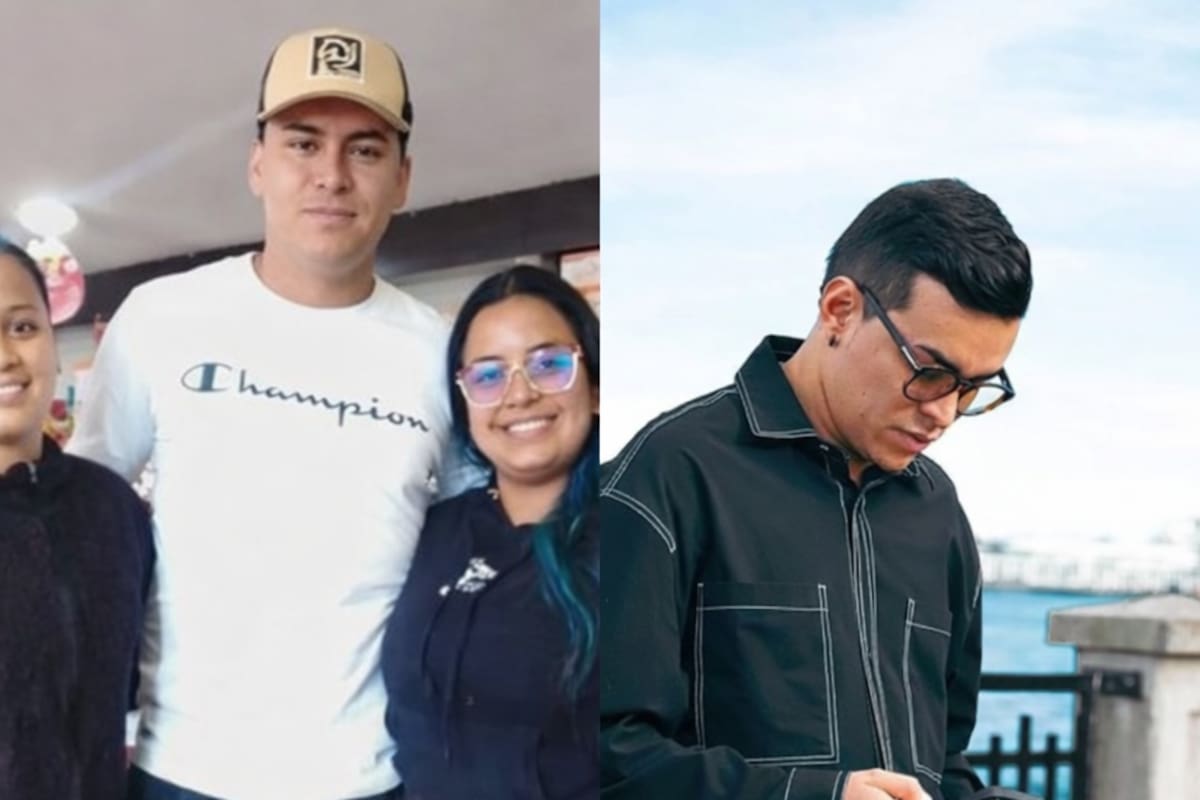 Las imágenes previas al accidente: Yeison Jiménez compartió con fans en una tienda