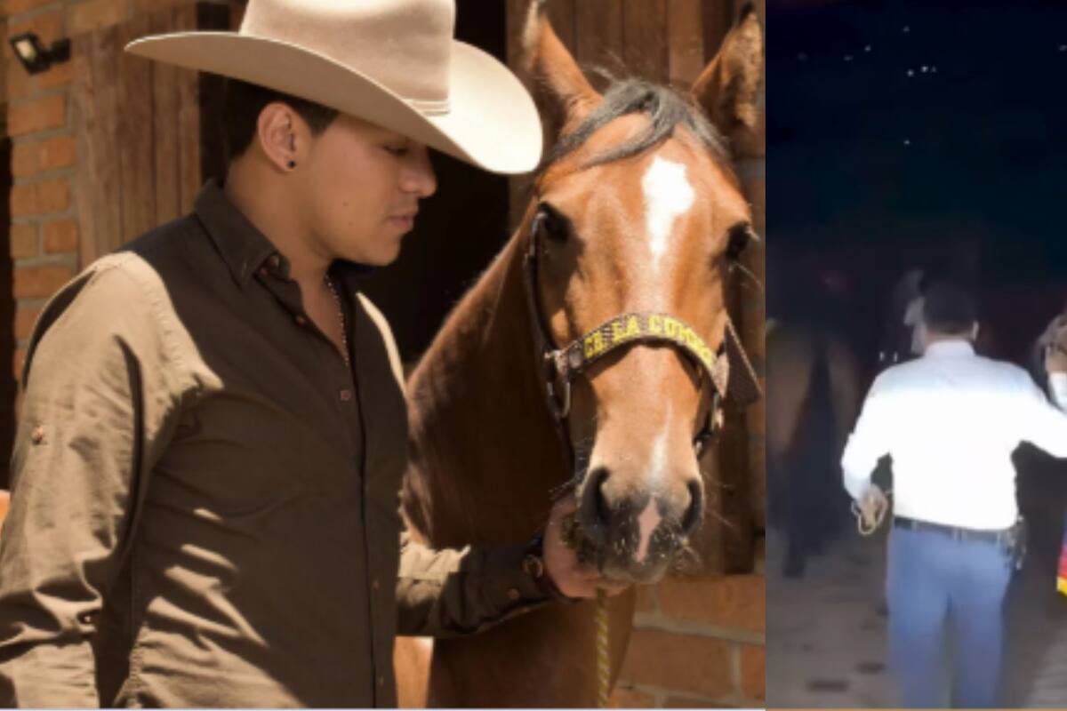 ¡Conmovedor! Caballos escoltaron las cenizas de Yeison Jiménez en Fusagasugá