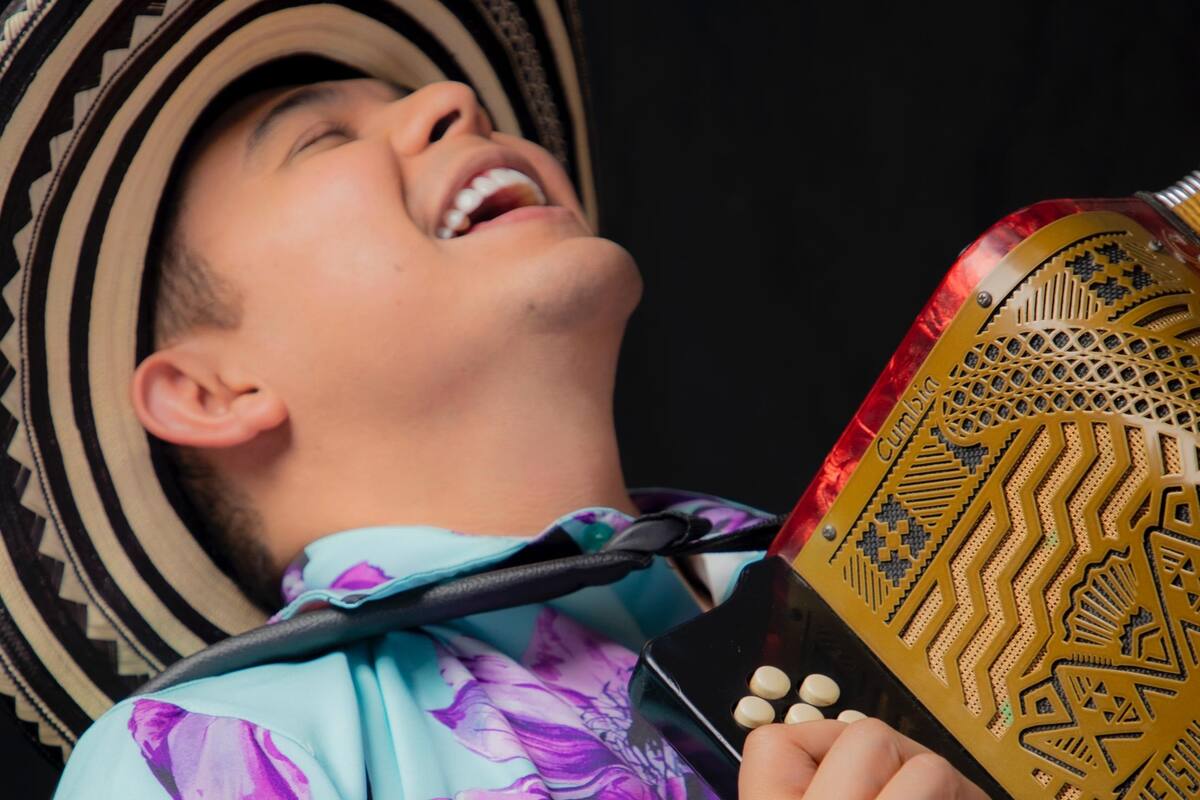 Yeison Landero lleva el ritmo de la cumbia a Estados Unidos este año