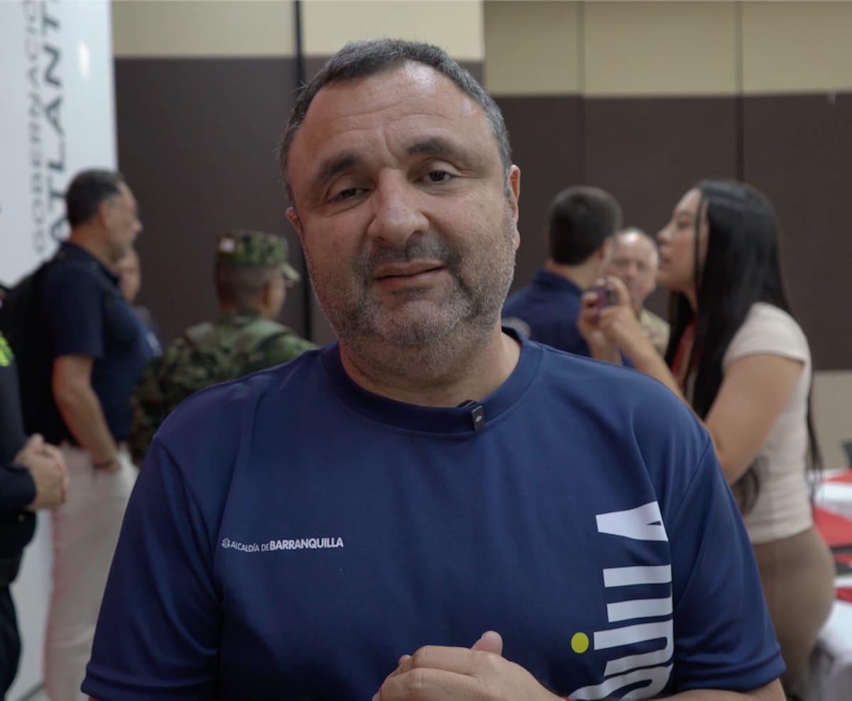 Yesid Turbay, jefe de la Oficina para la Seguridad y Convivencia Ciudadana del Distrito.//Cortesía Gobernacion del Atlántico.