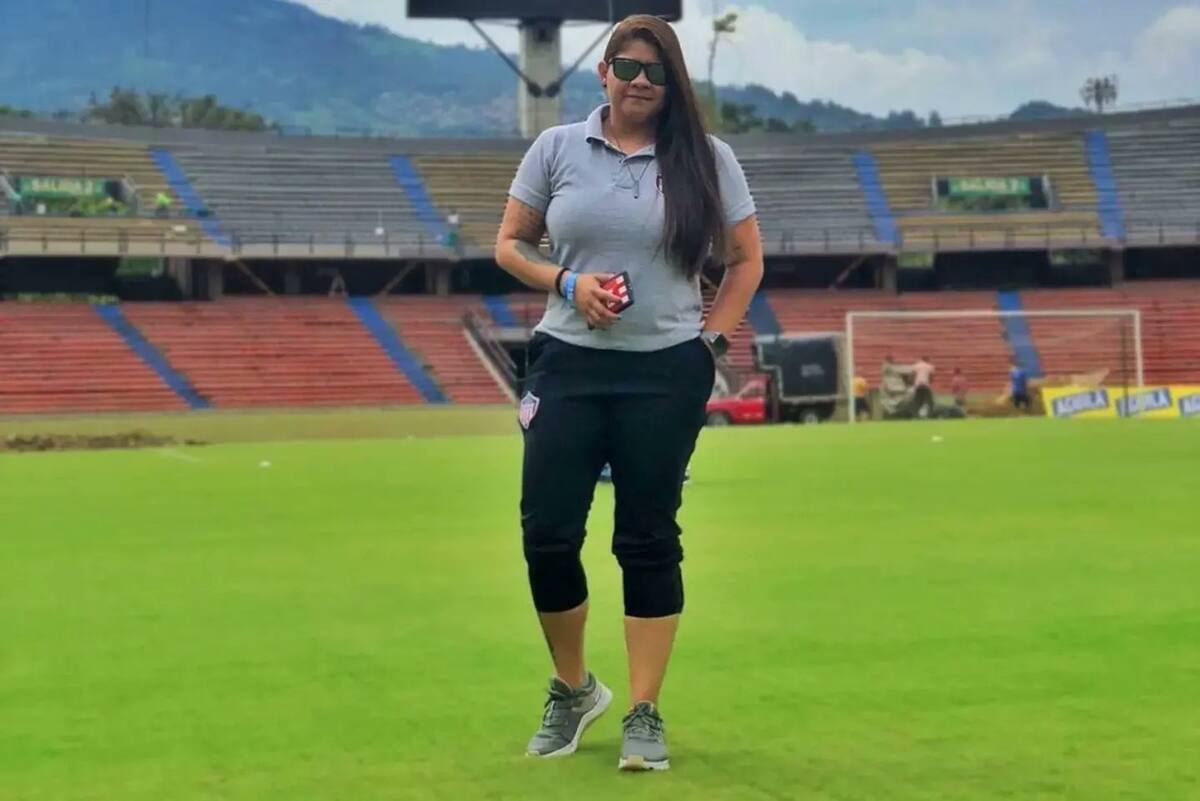 Yinaris García, exentrenadora del Junior de Barranquilla femenino. //Tomada de @Yinaris19