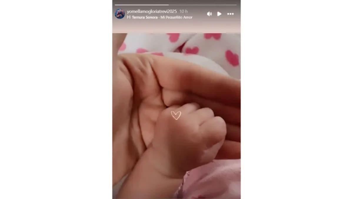 Yo me llamo Gloria Trevi y Luis Alfonso anuncian el nacimiento de su hija. //Foto IG @yomellamogloriatrevi2025.