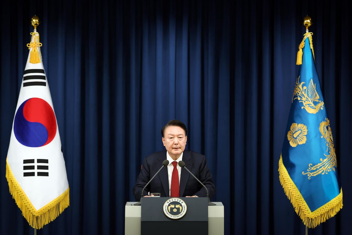 El presidente surcoreano Yoon Suk Yeol. //EFE
