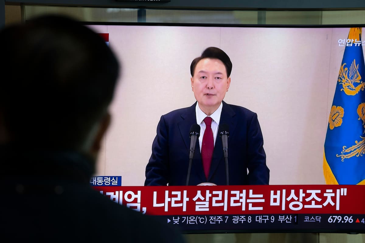 Corea del Sur: presidente defiende ley marcial; esto se sabe al respecto