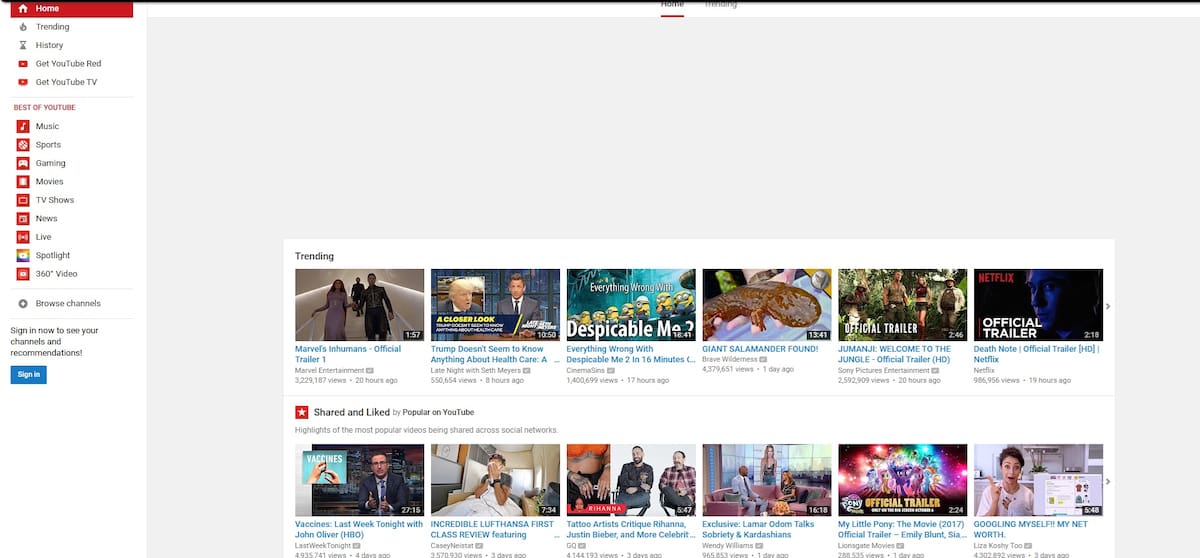 Imagen Youtube 2017.