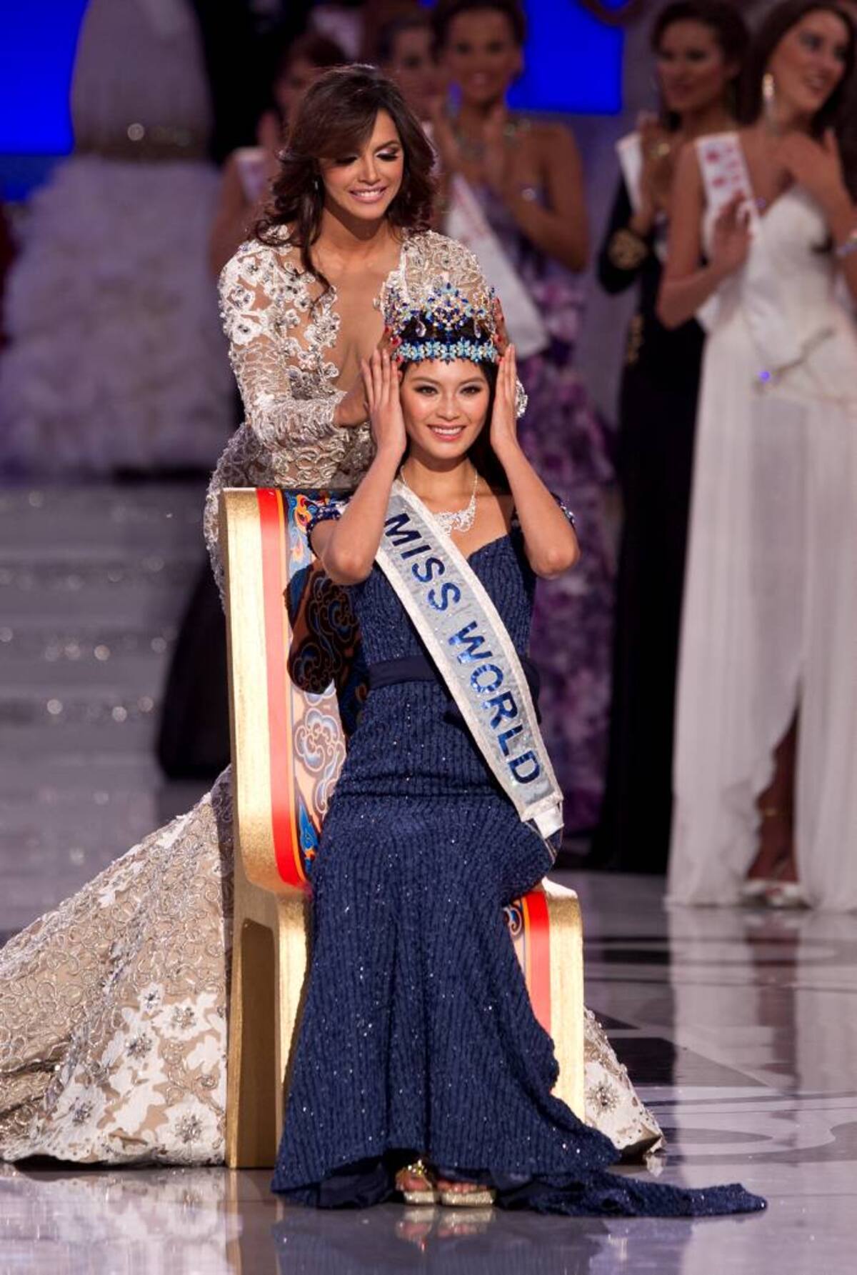 Los chinos son muy asiduos a los concursos de belleza. China acogió seis veces en nueve años el concurso Miss Mundo, en un momento en que el interés por este tipo de acontecimientos disminuyó en Occidente. De hecho, fue Miss China, Yu Wenxia, quien se alzó con el título de Miss Mundo el mes pasado. AP Andy Wong