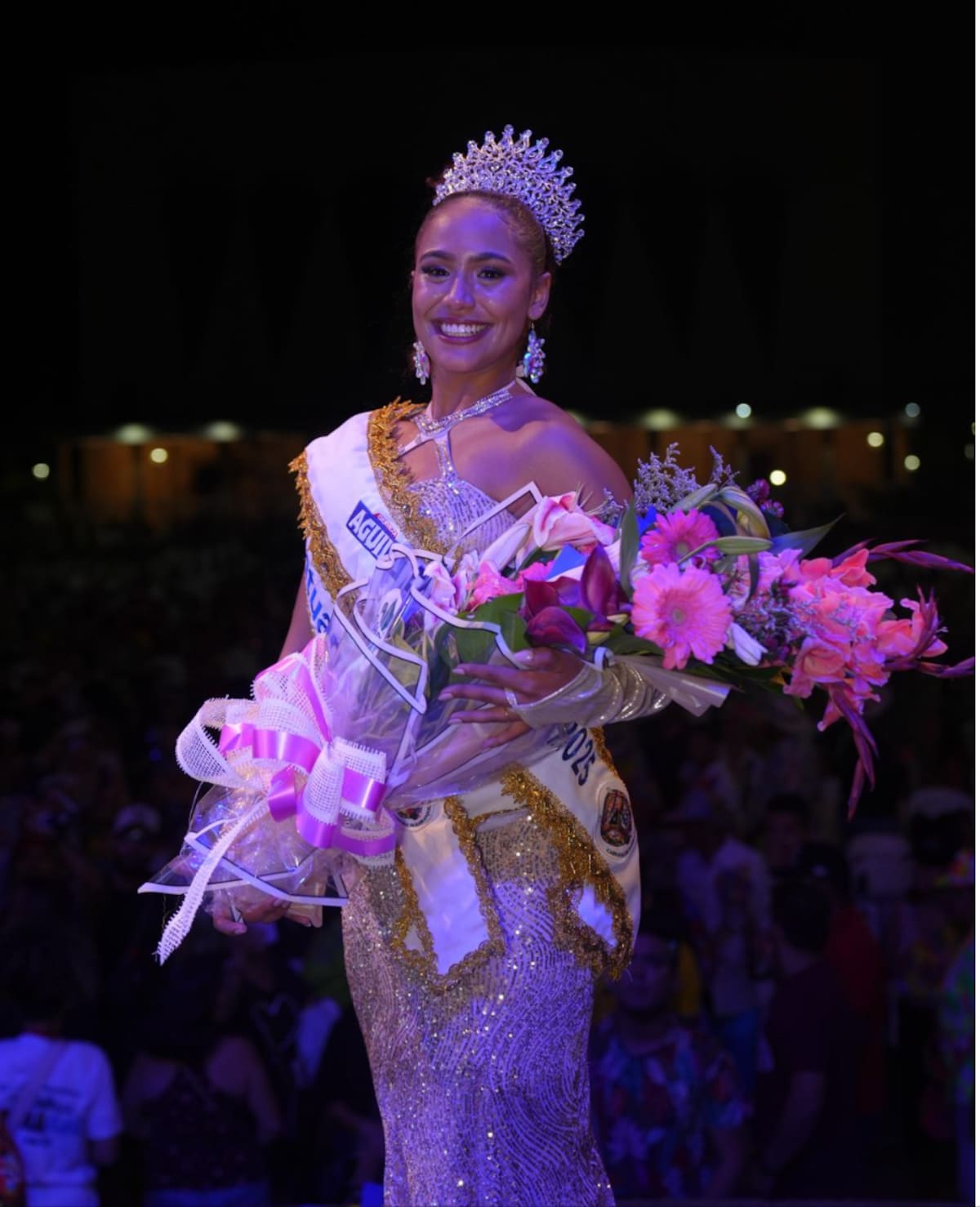 Yuliana Isabel Rodríguez, del barrio el Santuario, es la Reina Popular del Carnaval de Barranquilla 2025.//Cortesía.
