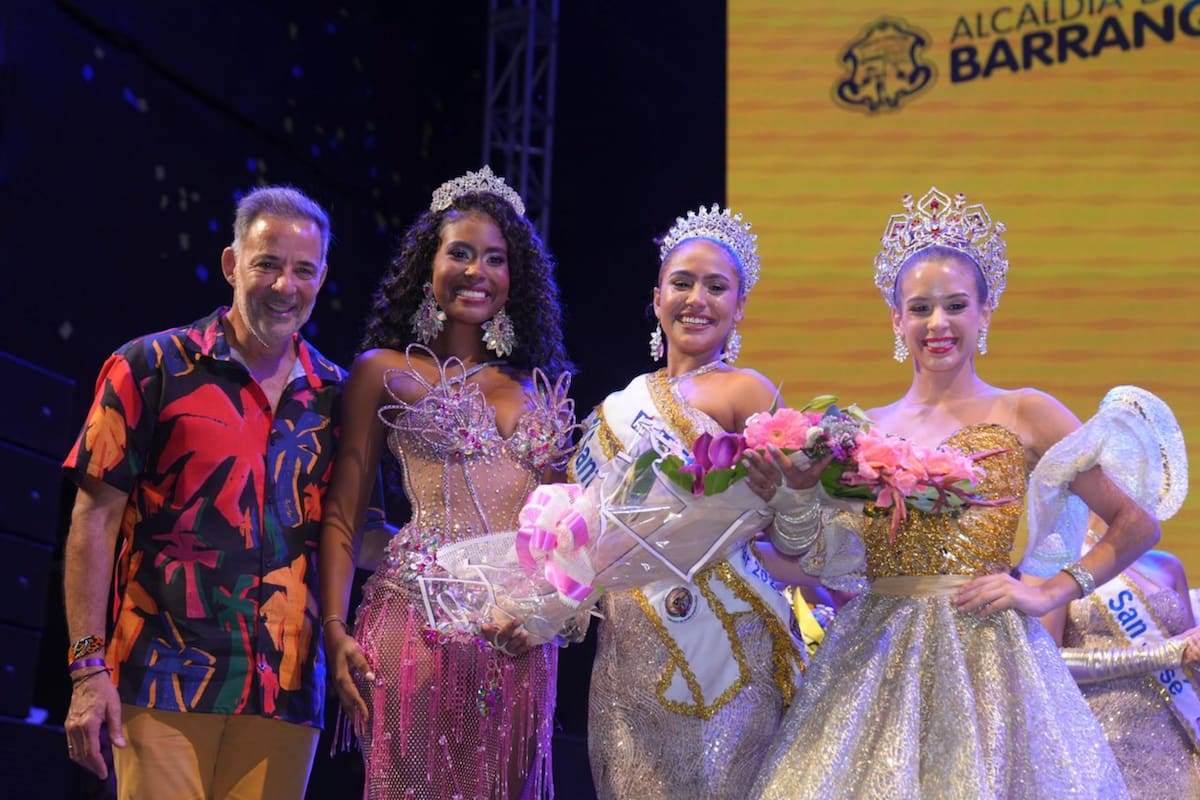 Del barrio el Santuario, la Reina Popular del Carnaval de Barranquilla 2025