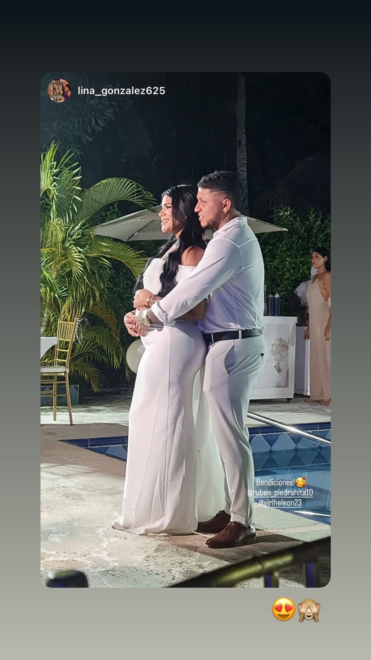 La hija mayor de Yuranis León está en la dulce espera de su primer hijo. //Foto: tomada de Instagram.