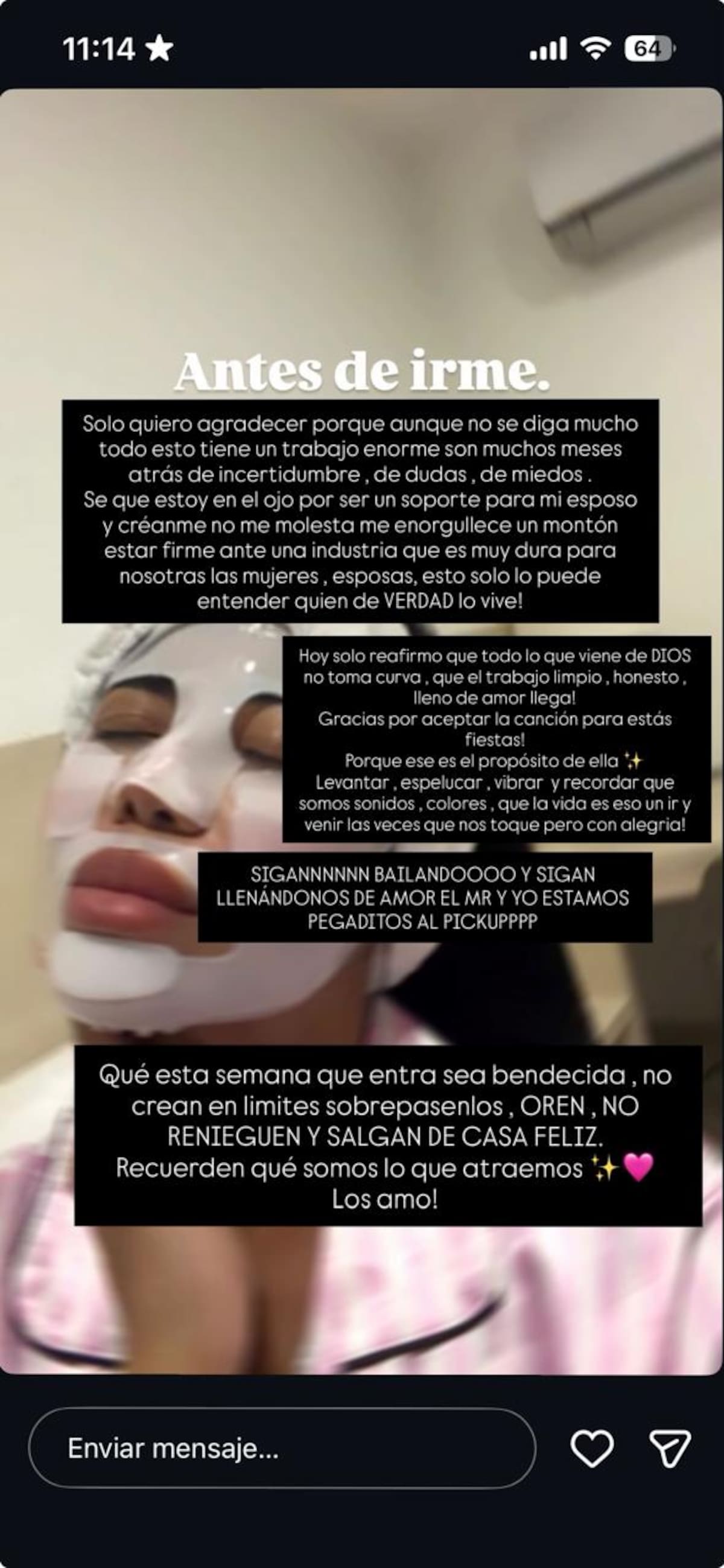 Yuranis León habla de las dificultades detrás del éxito de Mr. Black. //Foto: captura de pantalla.