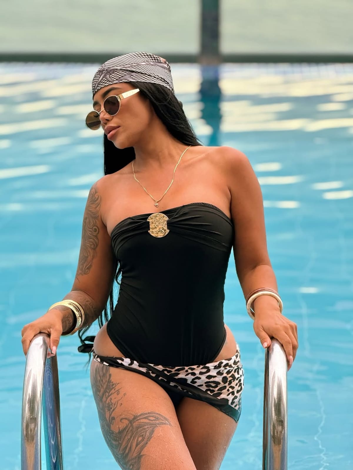 Las candentes fotos de Yuranis León que arrasan en redes. //Fotos tomadas de IG: yuranisleonmrblack
