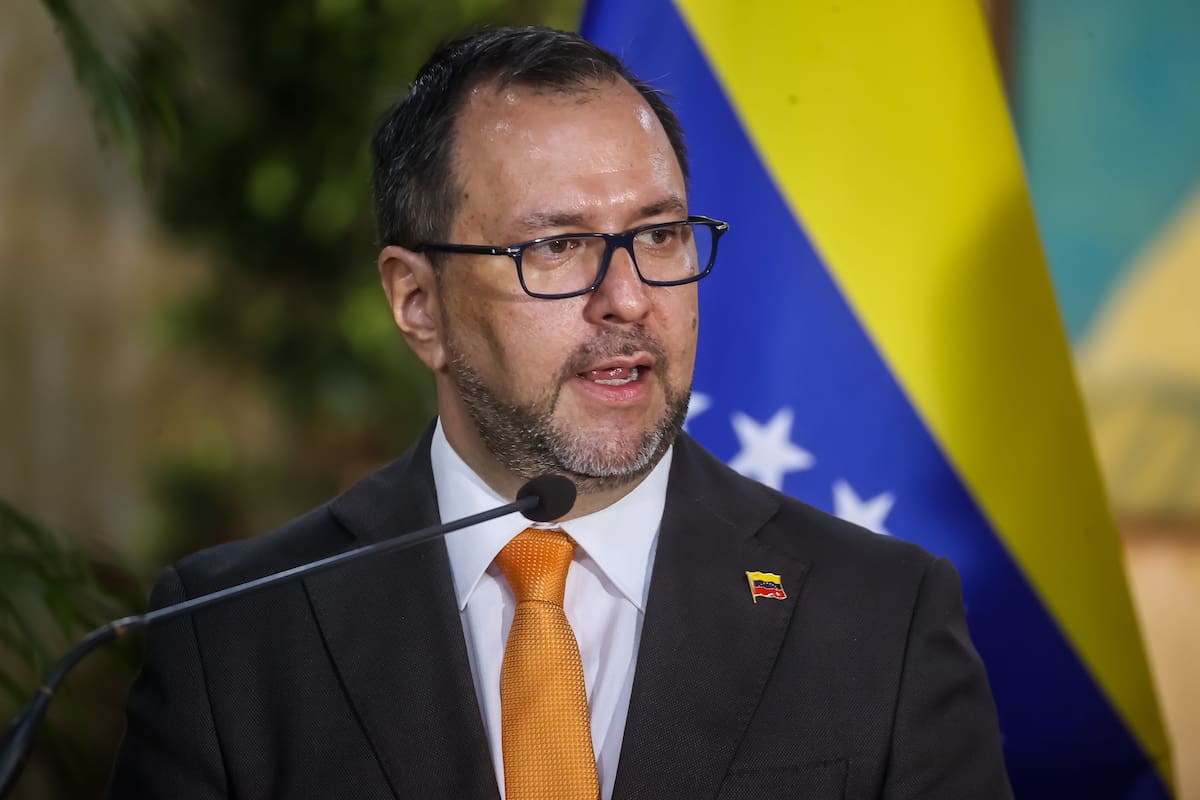 Fotografía de archivo del ministro de Relaciones Exteriores venezolano, Yván Gil. EFE/ Miguel Gutiérrez.