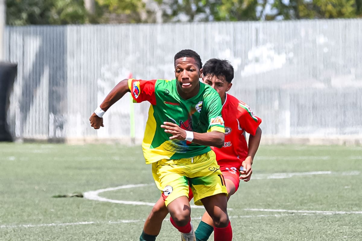 Alexander Zapateiro, un crack de Bolívar en la selección Colombia sub-16