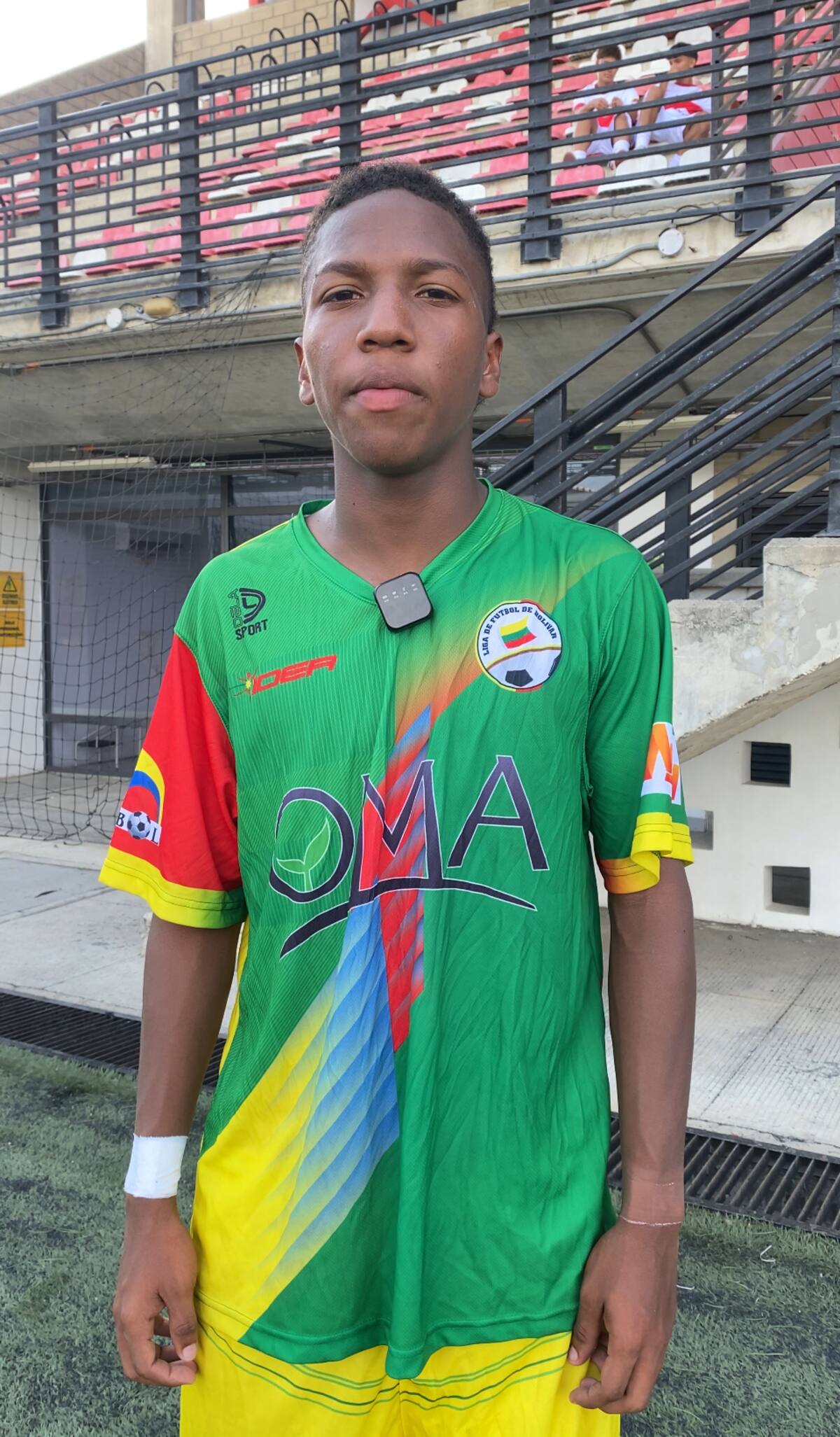 Alexander Zapateiro, promesa del fútbol de Bolívar. //CORTESÍA