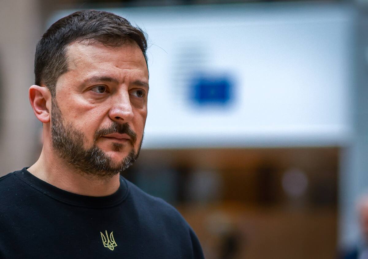Volodímir Zelenski, presidente de Ucrania. //EFE