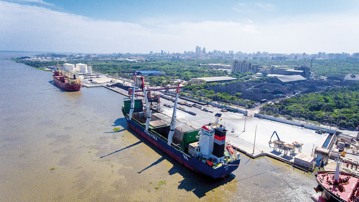 Zona Portuaria de Barranquilla. //_CORTESÍA