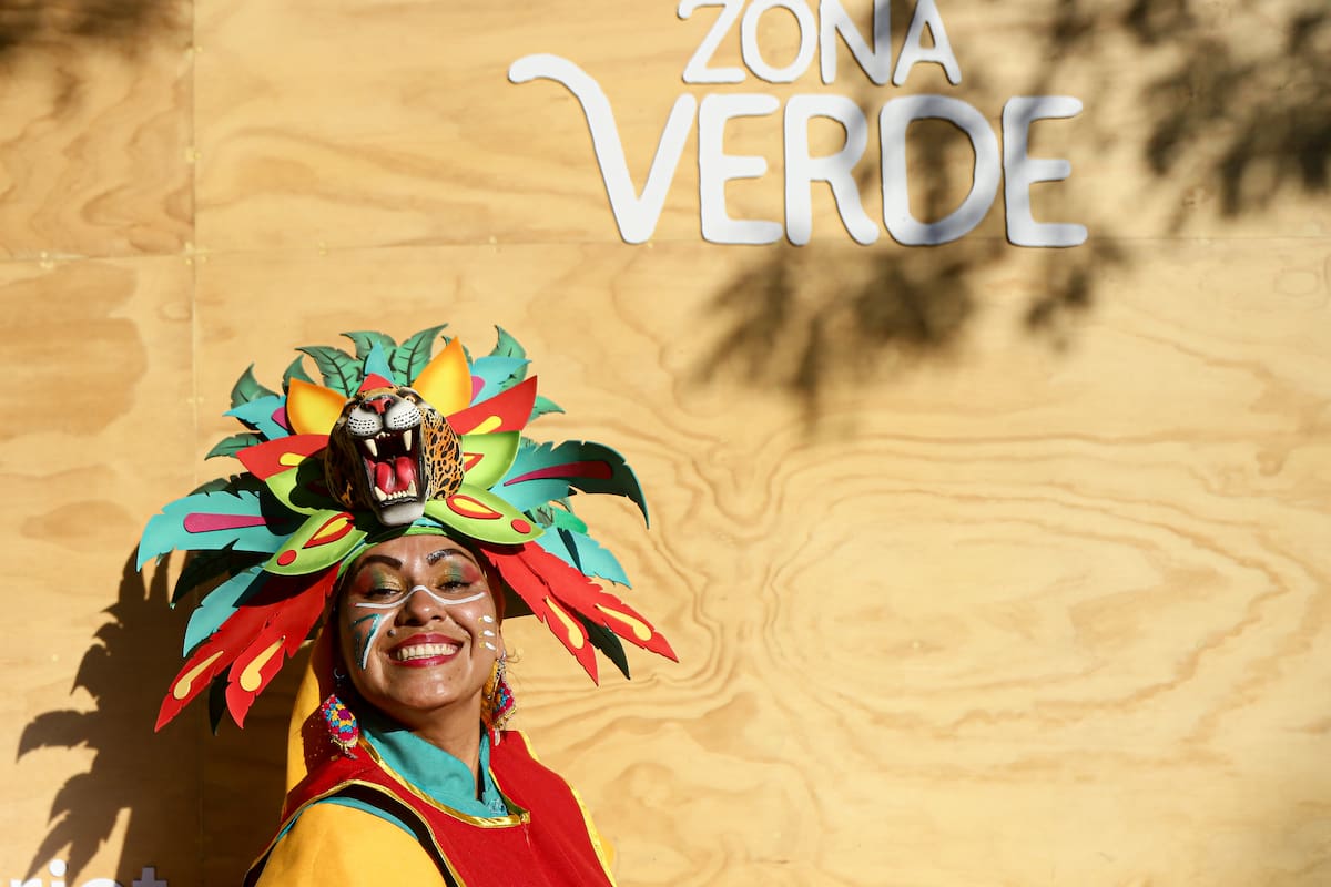 Miles de personas visitan la Zona Verde en marco de la COP16, en la que se presentan distintos eventos culturales y en torno al medio ambiente que promueven su protección y cuidado a nivel mundial. // Foto: Colprensa - Lina Gasca.